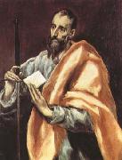El Greco St Paul (df01) Germany oil painting artist